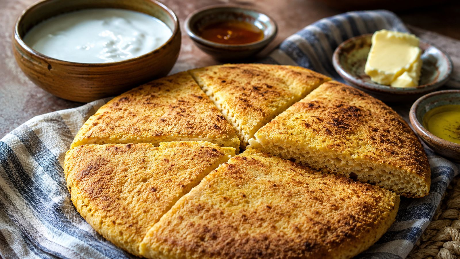 Kesra (Khobz Eddar الجزائرية)