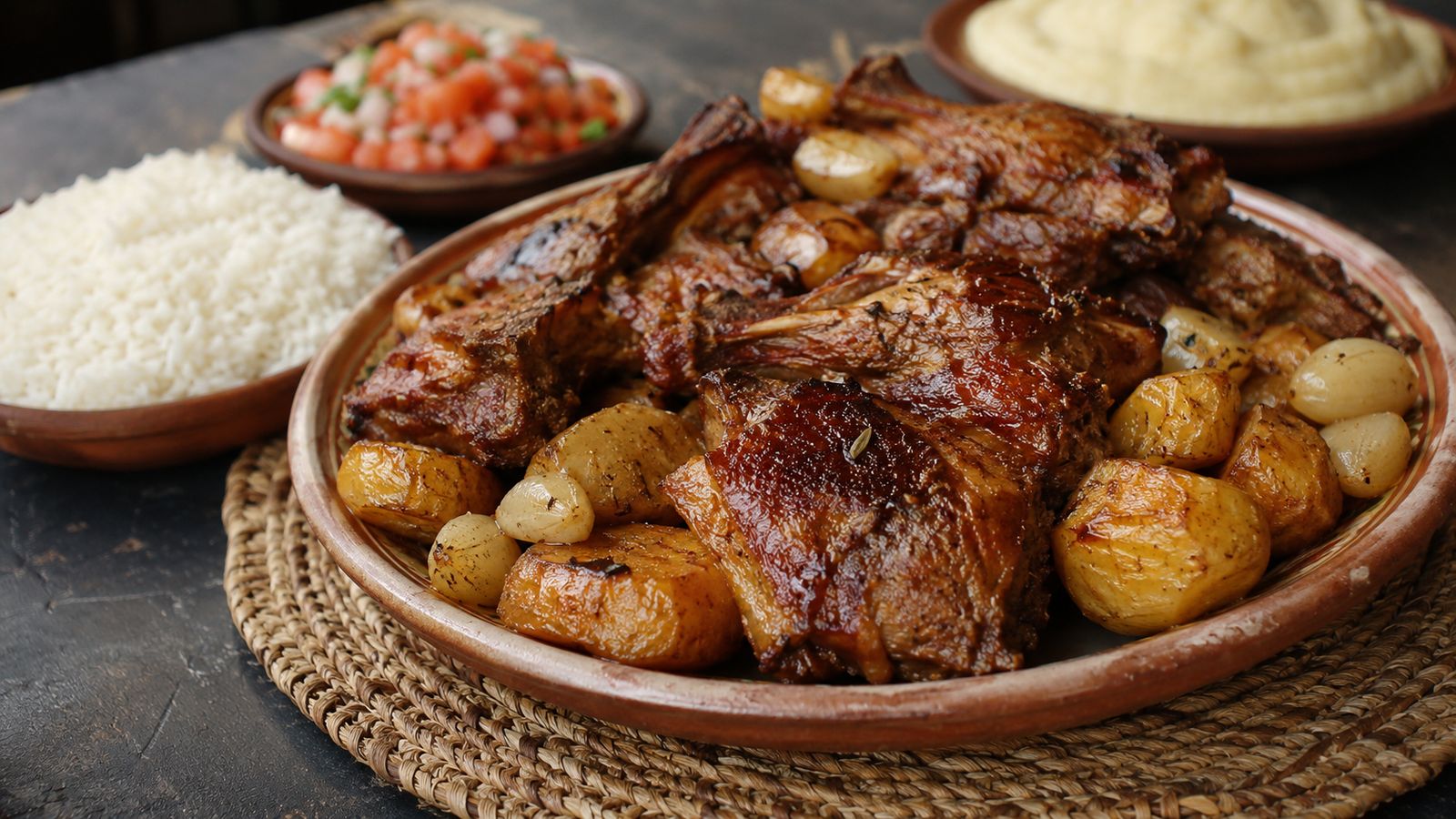Cabrito assado à angolana