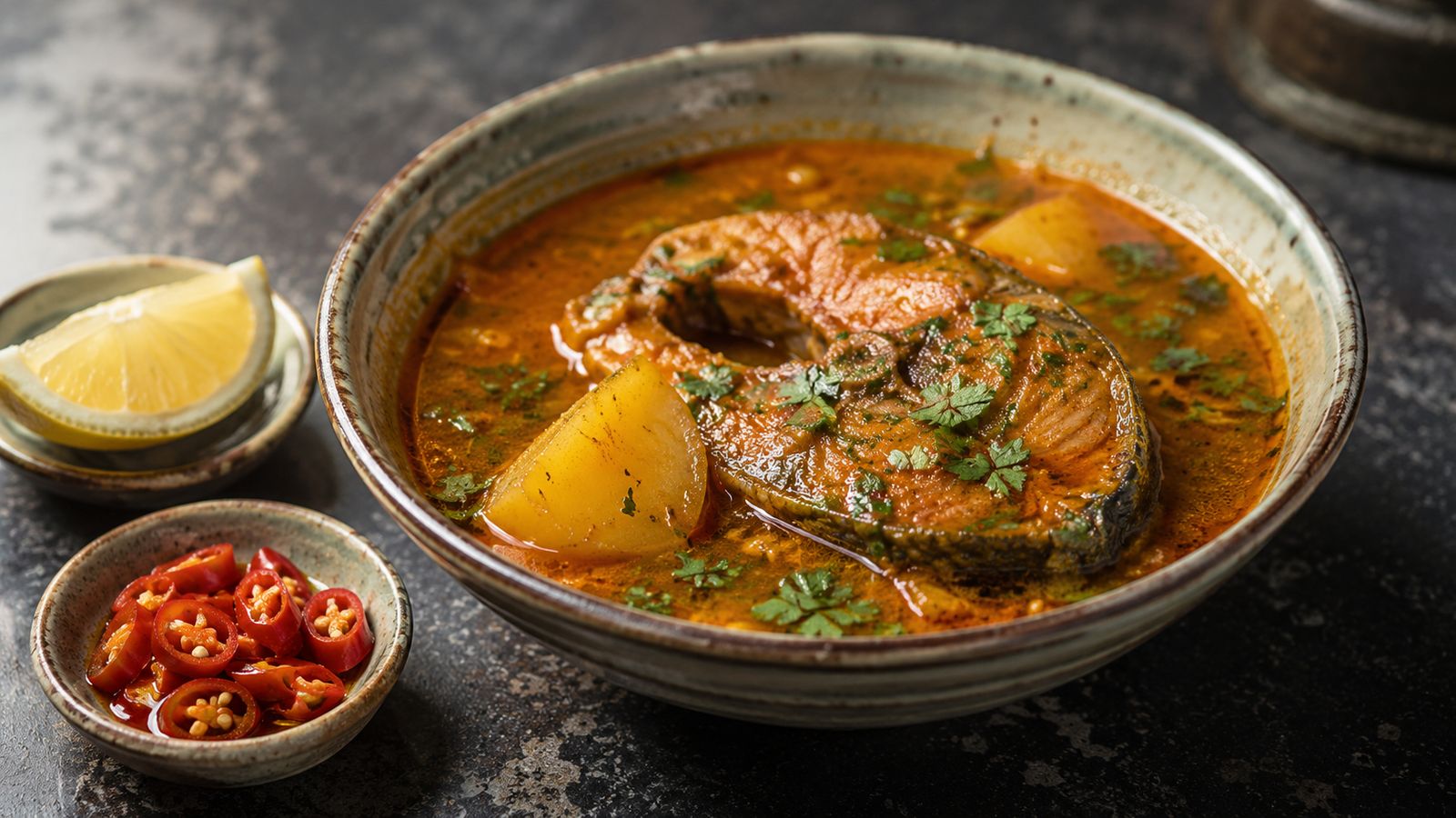 Sopa de peixe à angolana