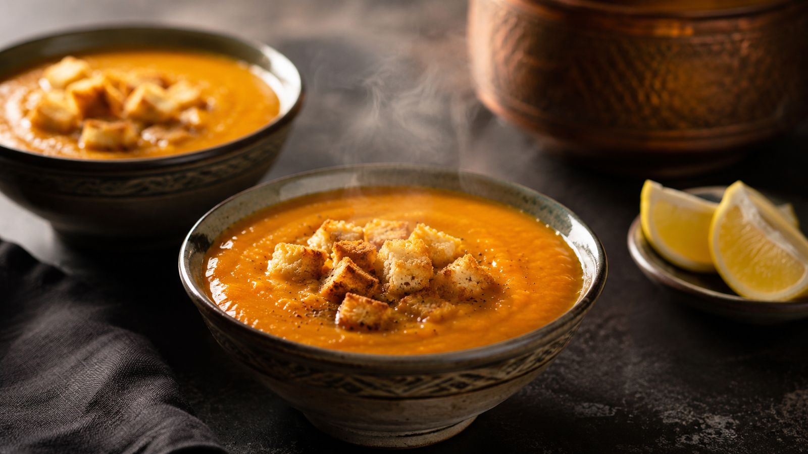 Shorbat adas (شوربة عدس — soupe de lentilles corail)