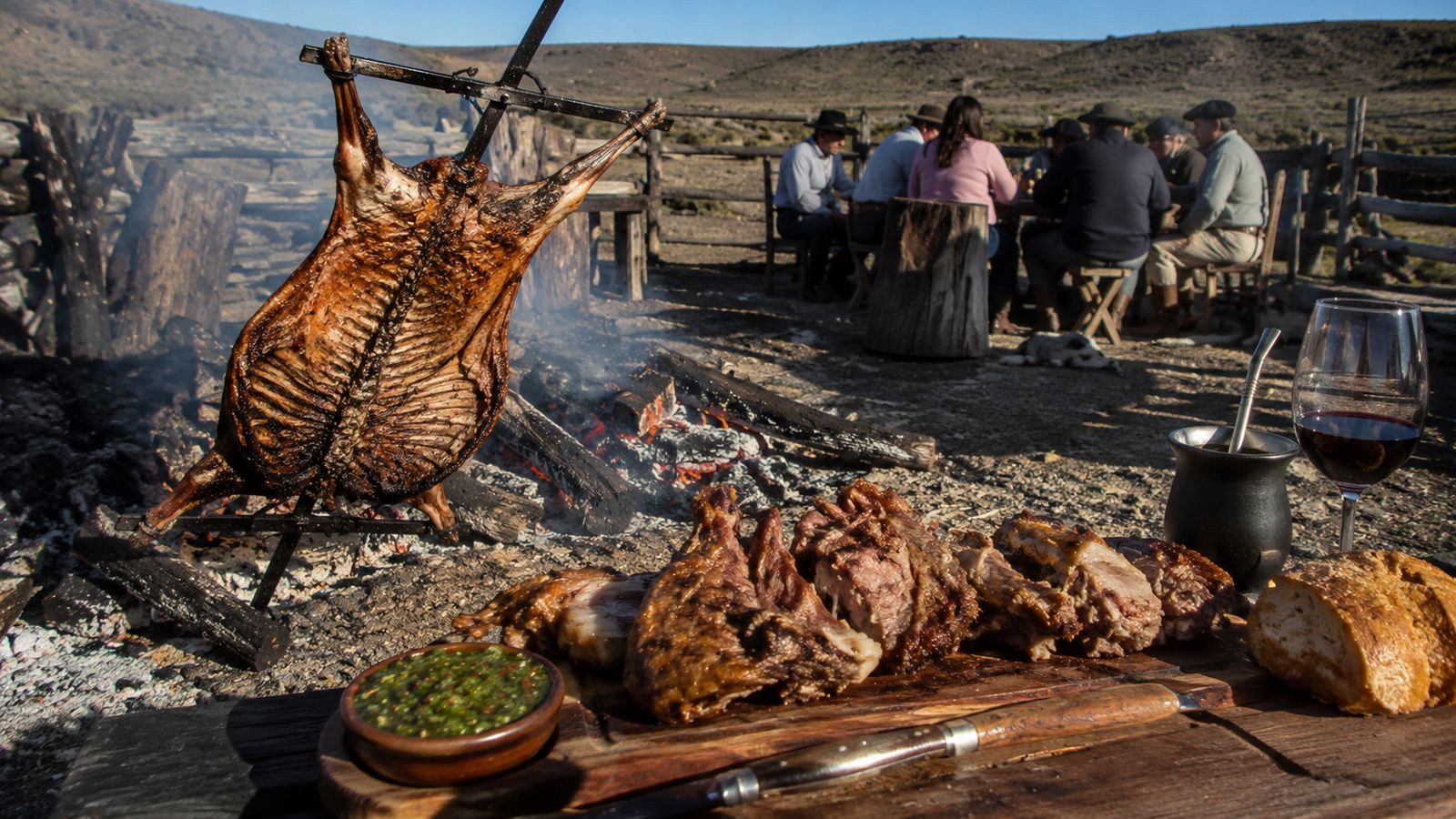 Costillas de Cordero a la Cruz Patagonia