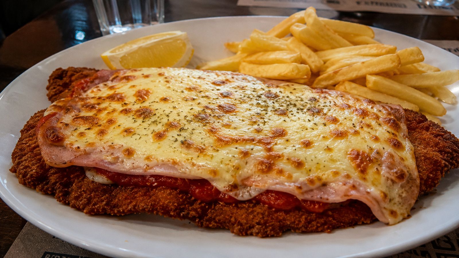 Milanesa a la Napolitana