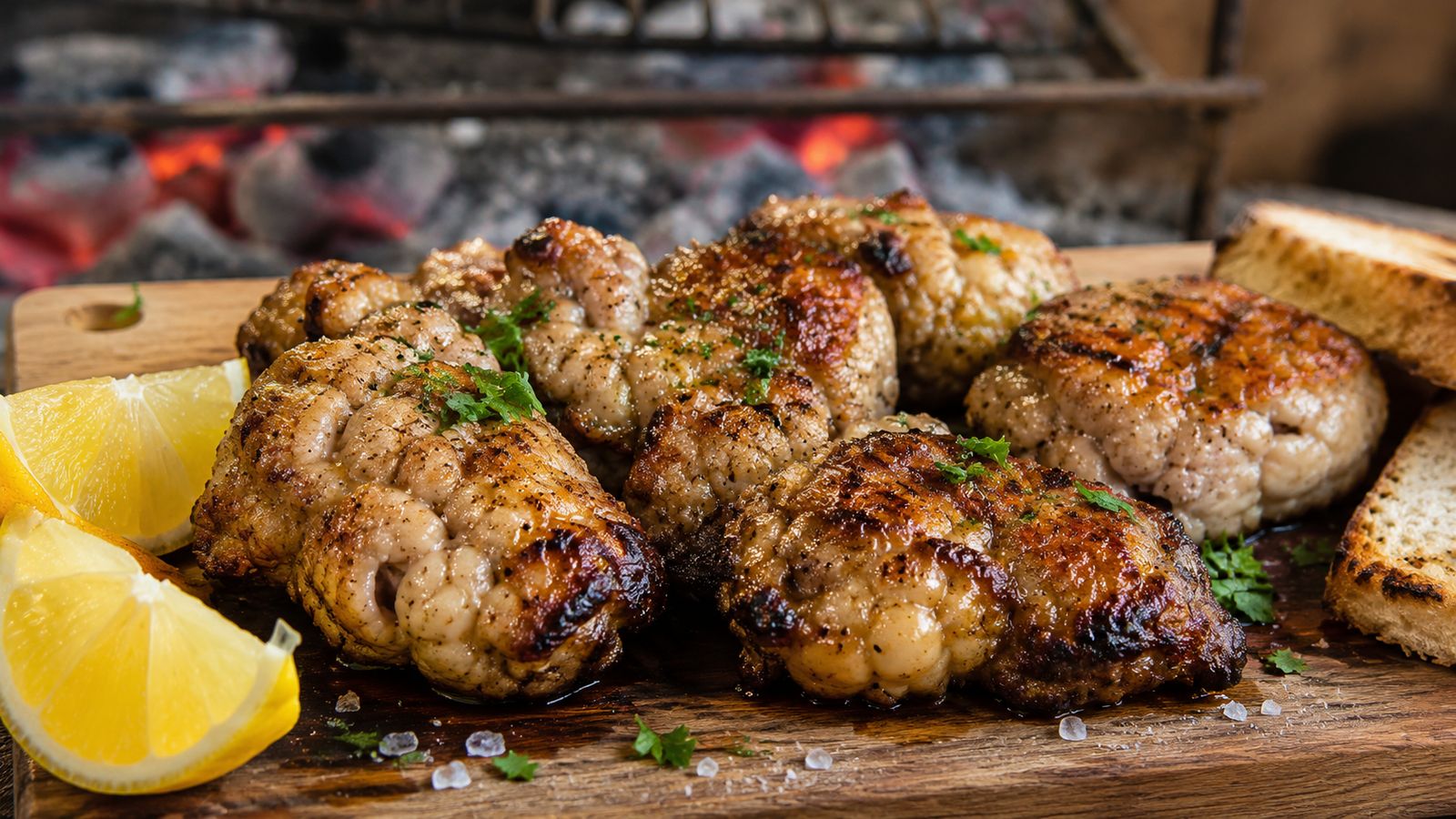 Mollejas a la Parrilla