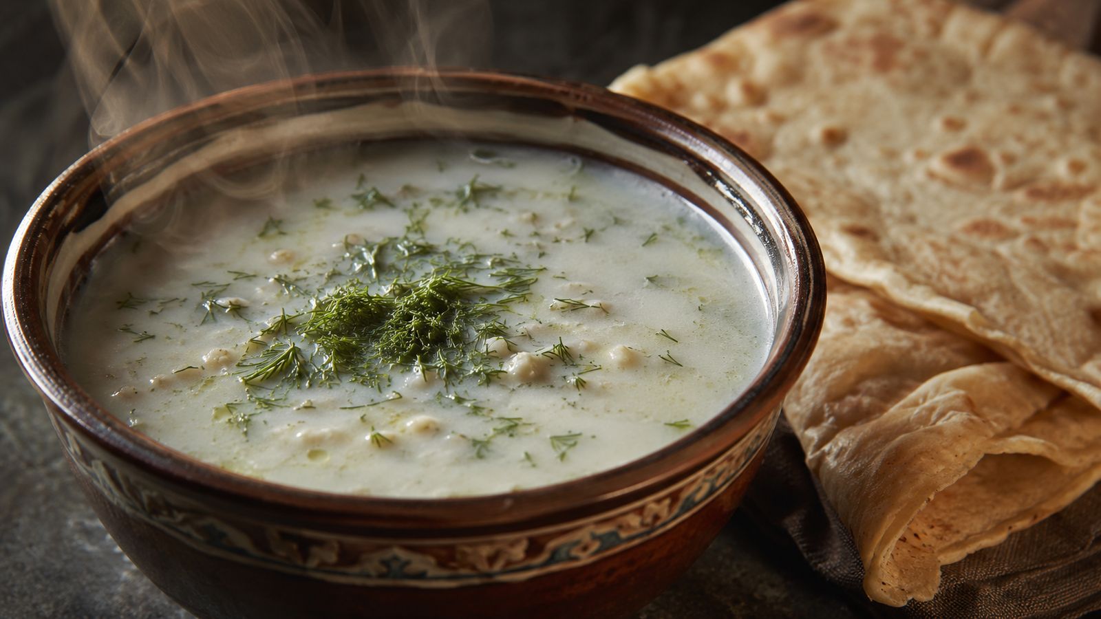 Spas / Tanapur (Սպաս) — soupe au matsoun