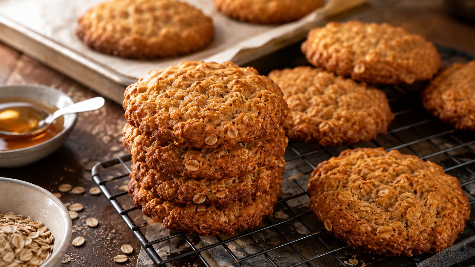 Anzac Biscuits (biscuits soldats ANZAC 1915)