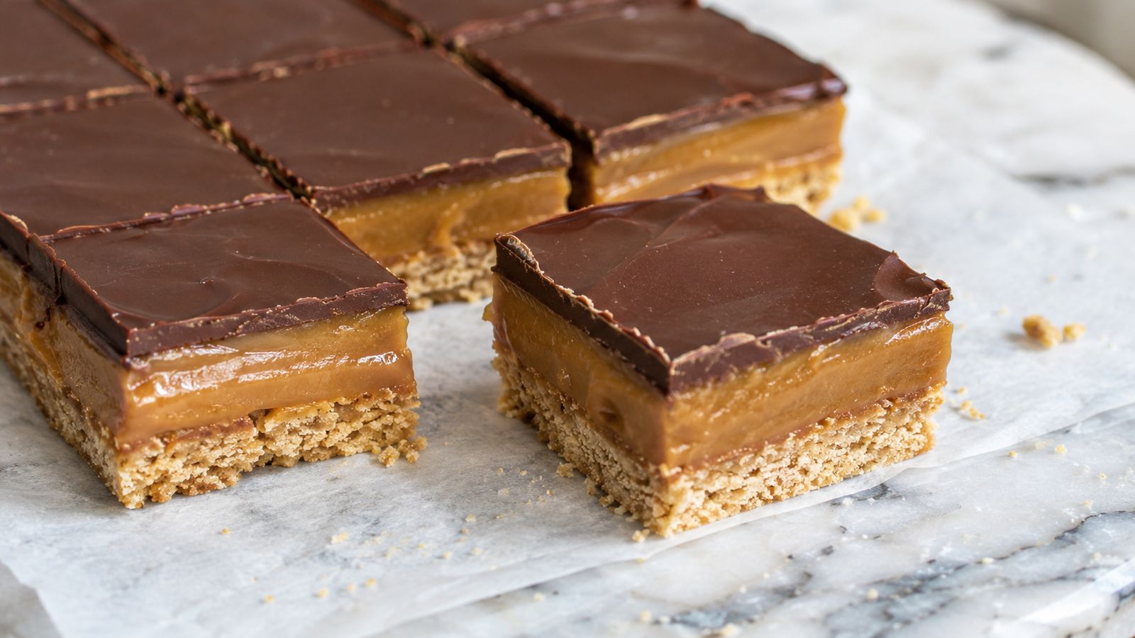 Caramel slice
