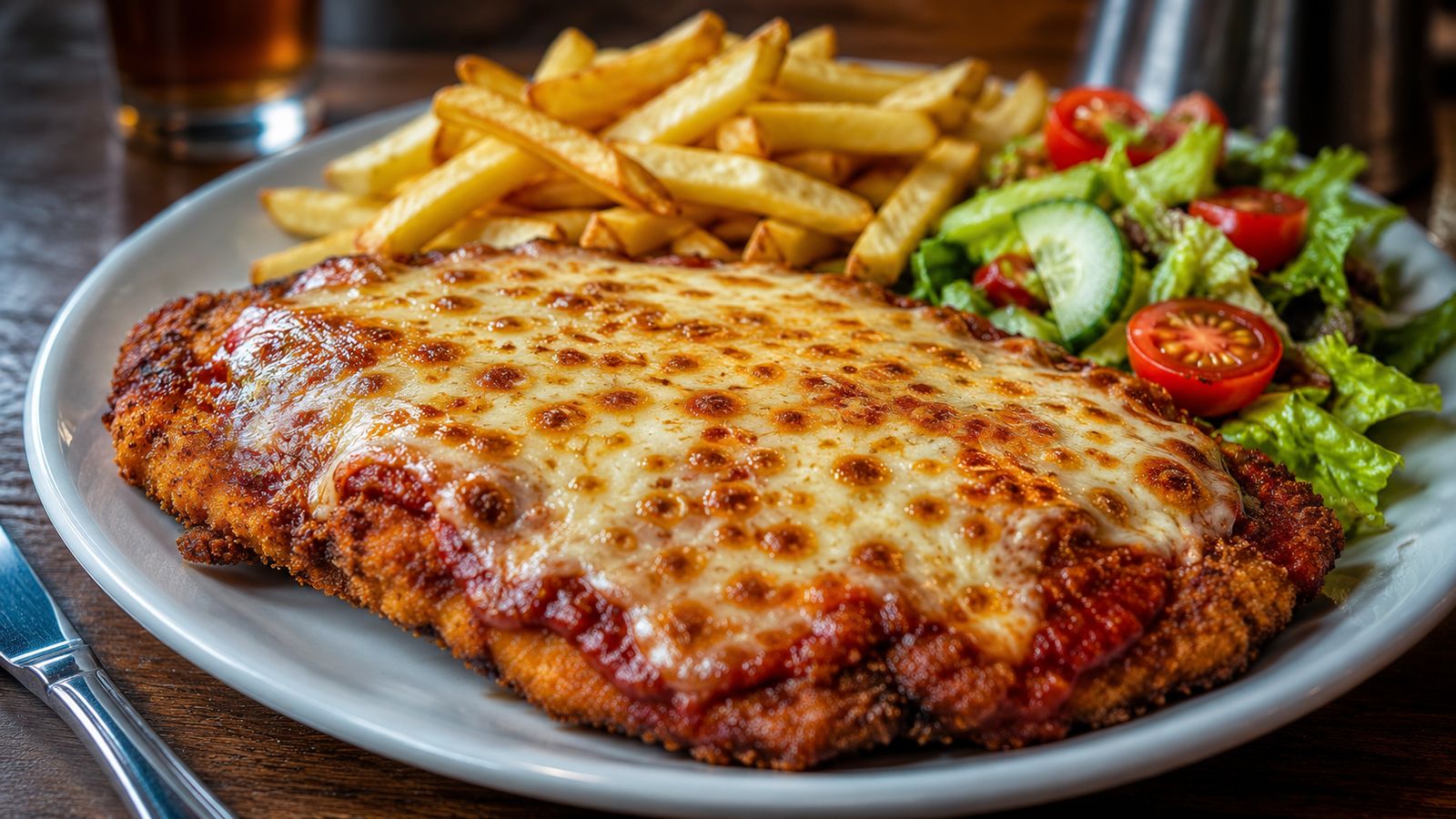Chicken Parmigiana (parma)