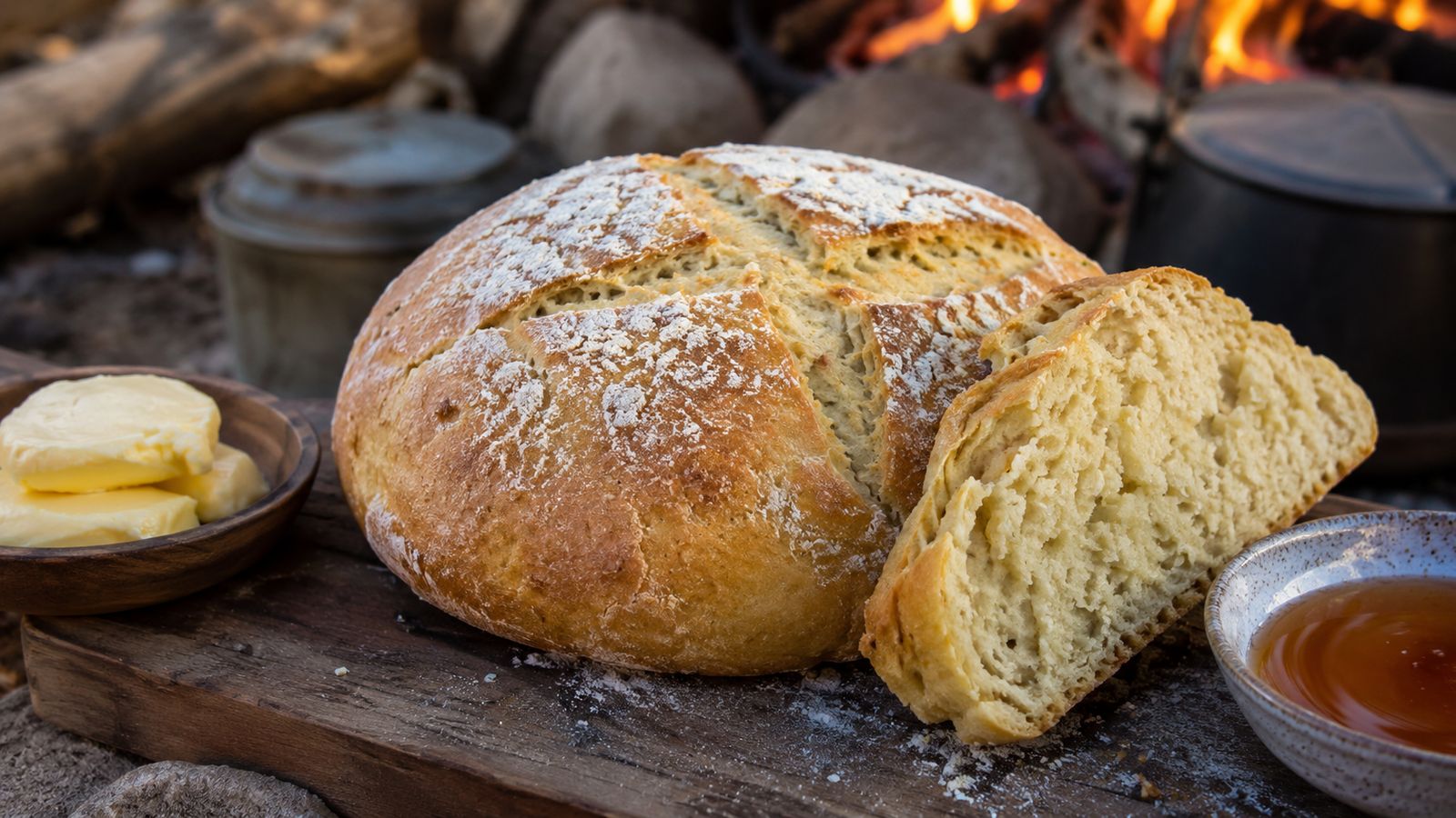 Damper (Bush Bread), Australie