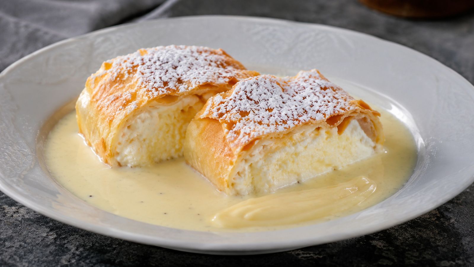 Milchrahmstrudel
