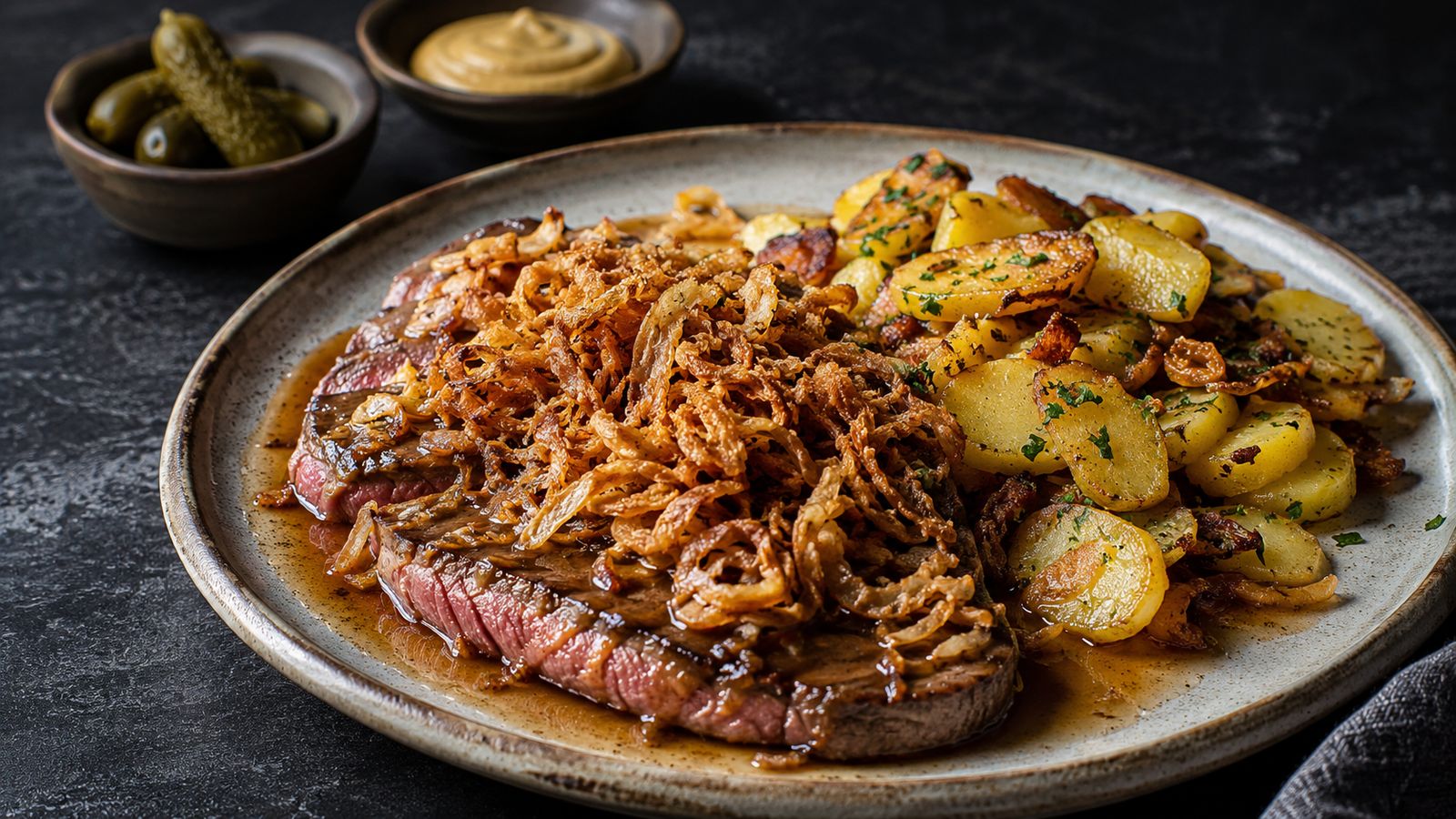 Zwiebelrostbraten