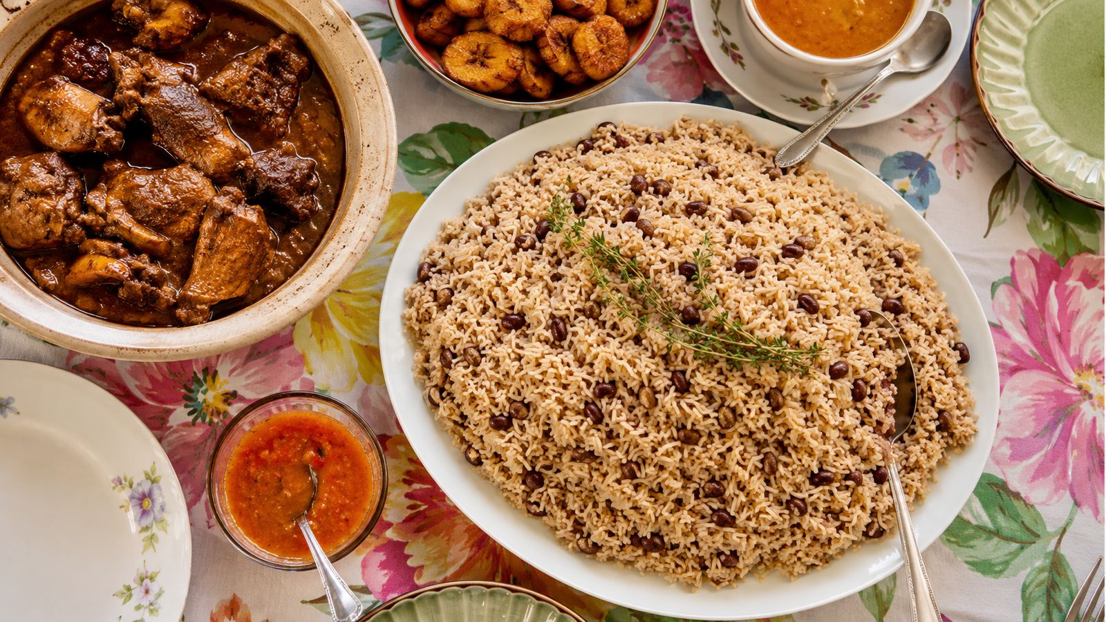 Bajan Rice and Peas