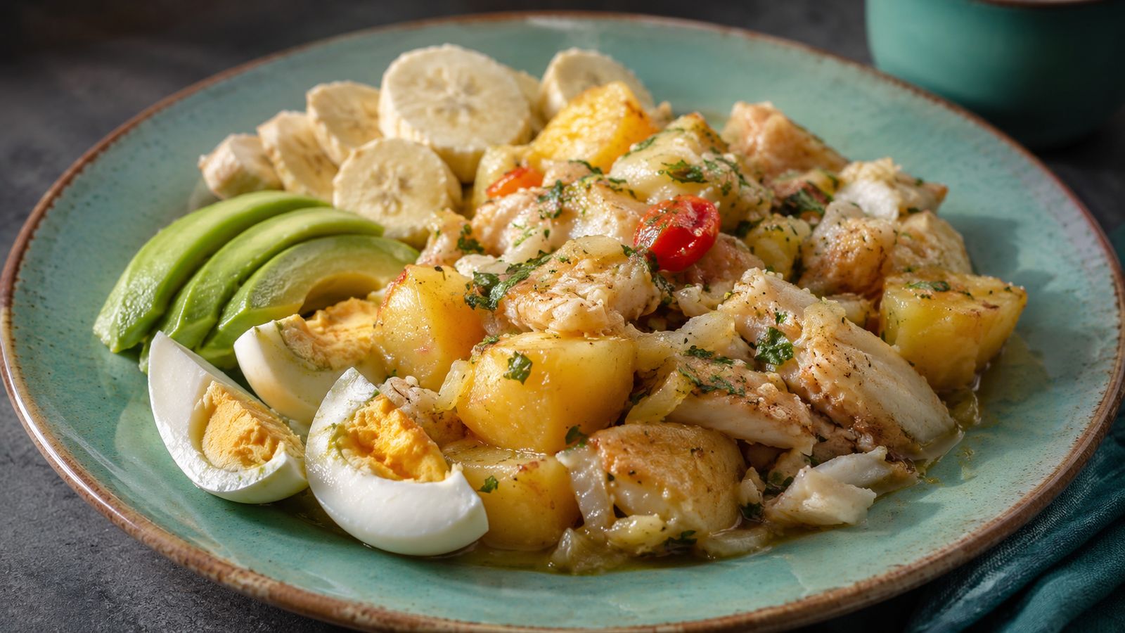 Codfish and Potatoes