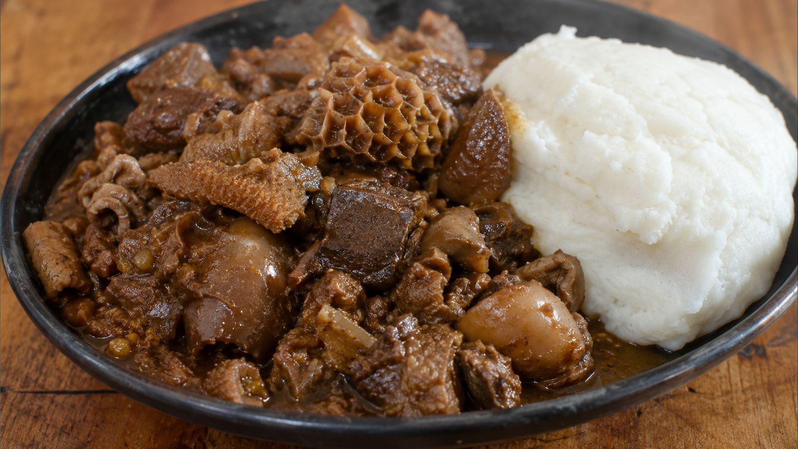 Serobe (abats et tripes mijotés des bouchers Tswana)