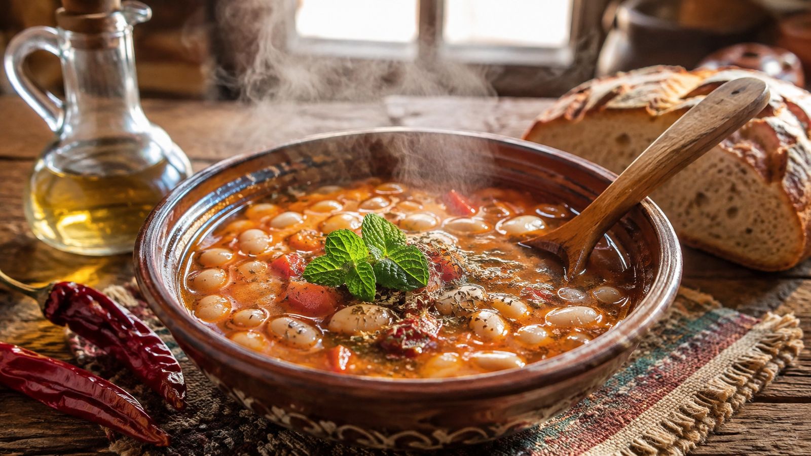 Bob chorba (soupe de haricots blancs bulgare)