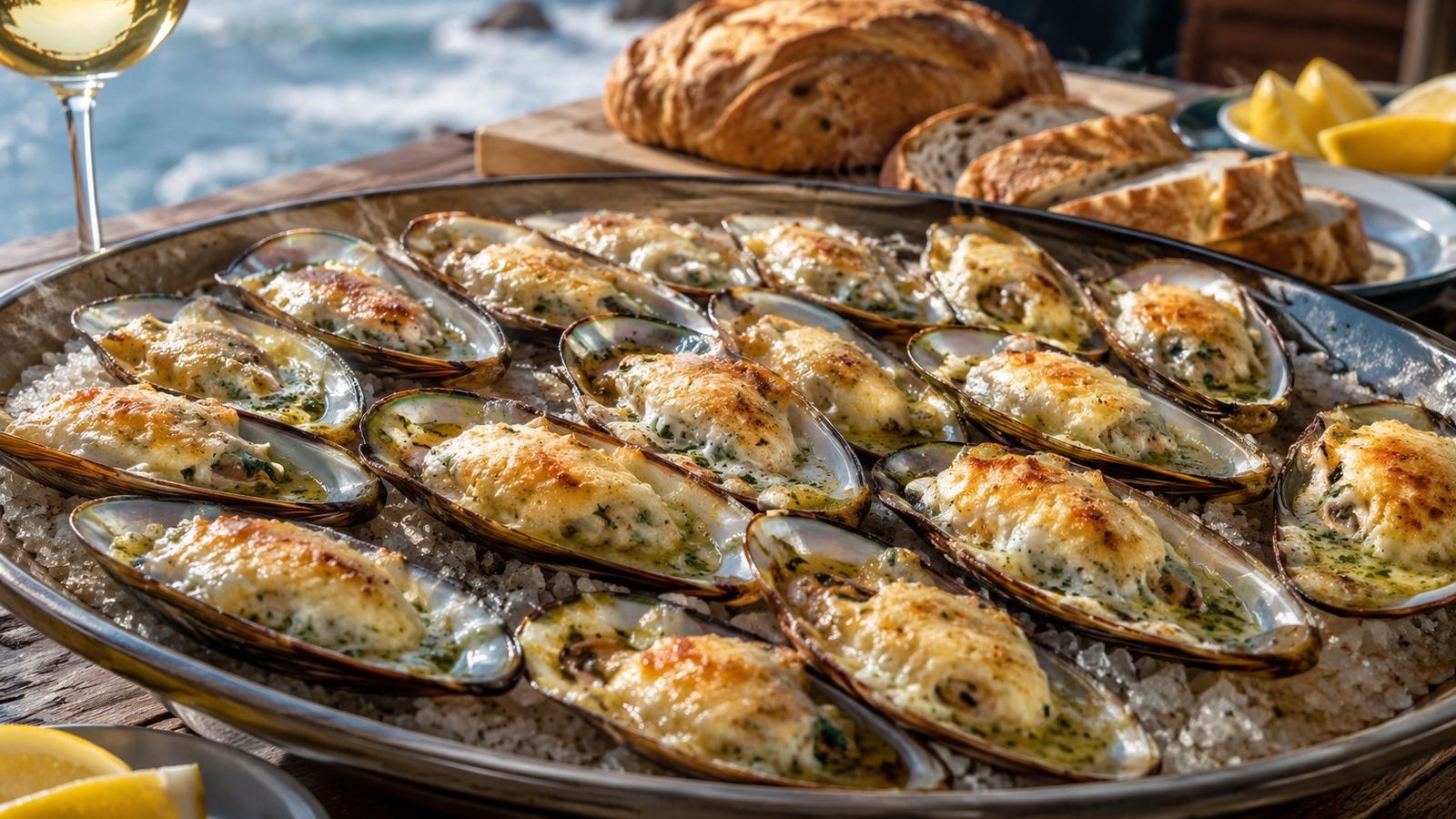 Machas a la Parmesana