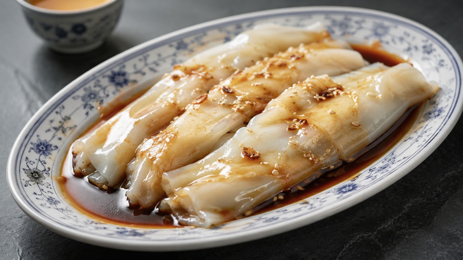 Cheong Fun (肠粉, rouleaux de riz cantonais vapeur)