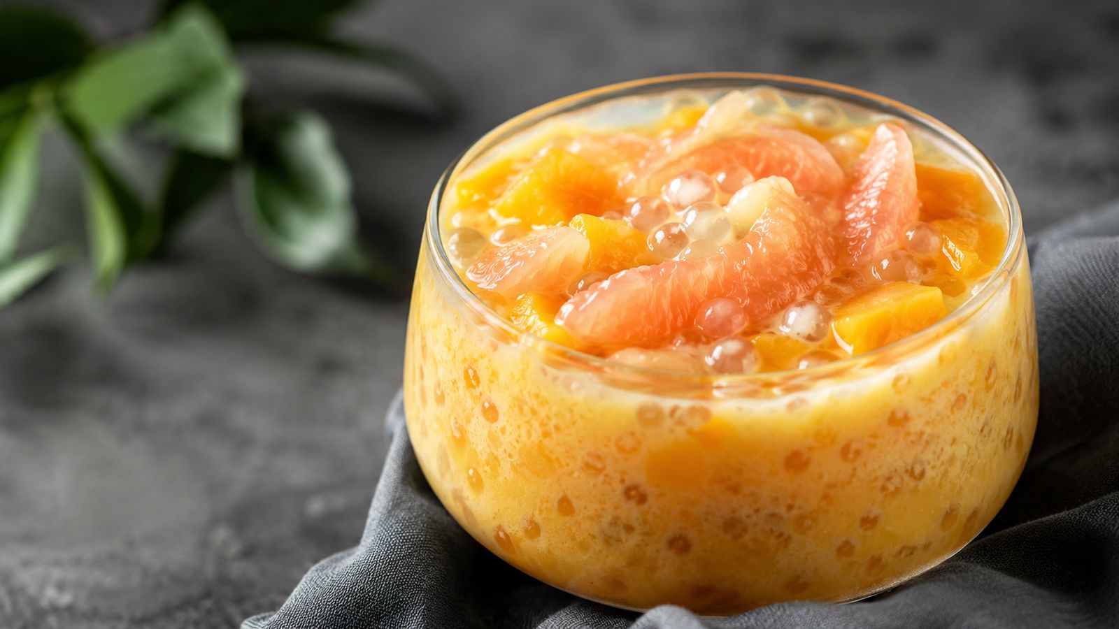 Yang Zhi Gan Lu (杨枝甘露) — Rosée de nectar mangue-pomelo-sagou