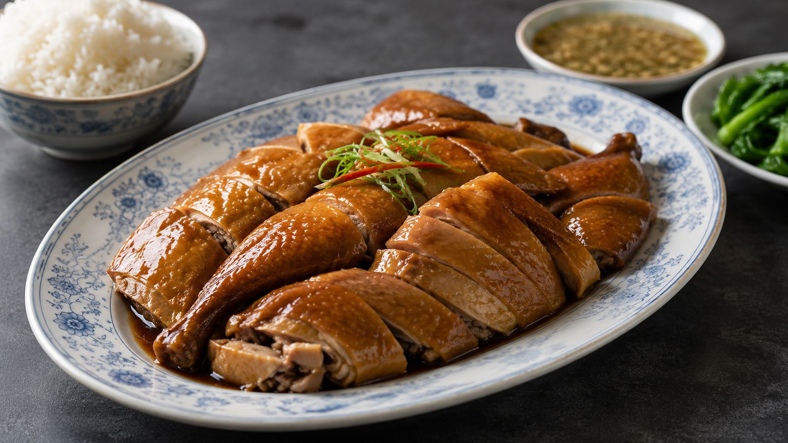 Chi You Ji (豉油鸡) — Poulet à la sauce soja cantonais