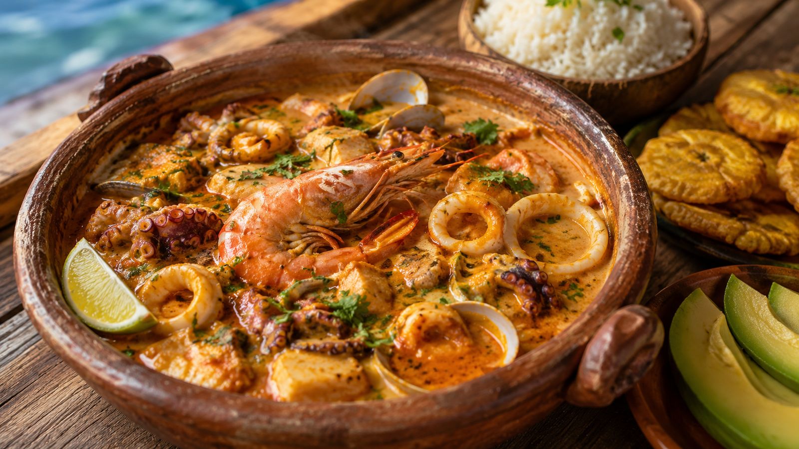 Cazuela de Mariscos Cartagenera