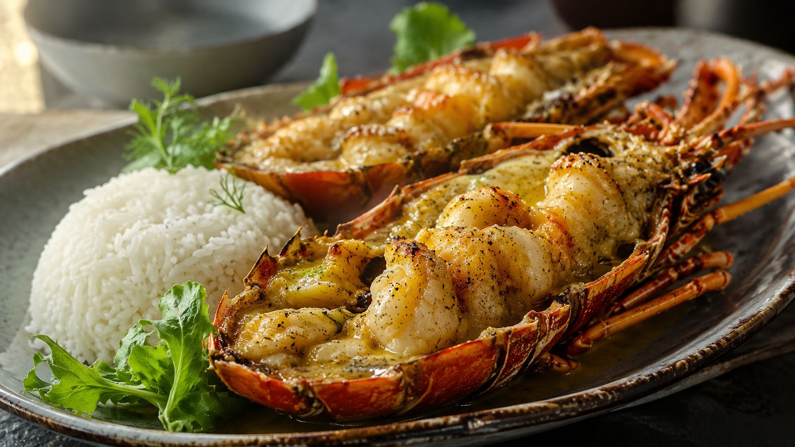 Langouste à la vanille