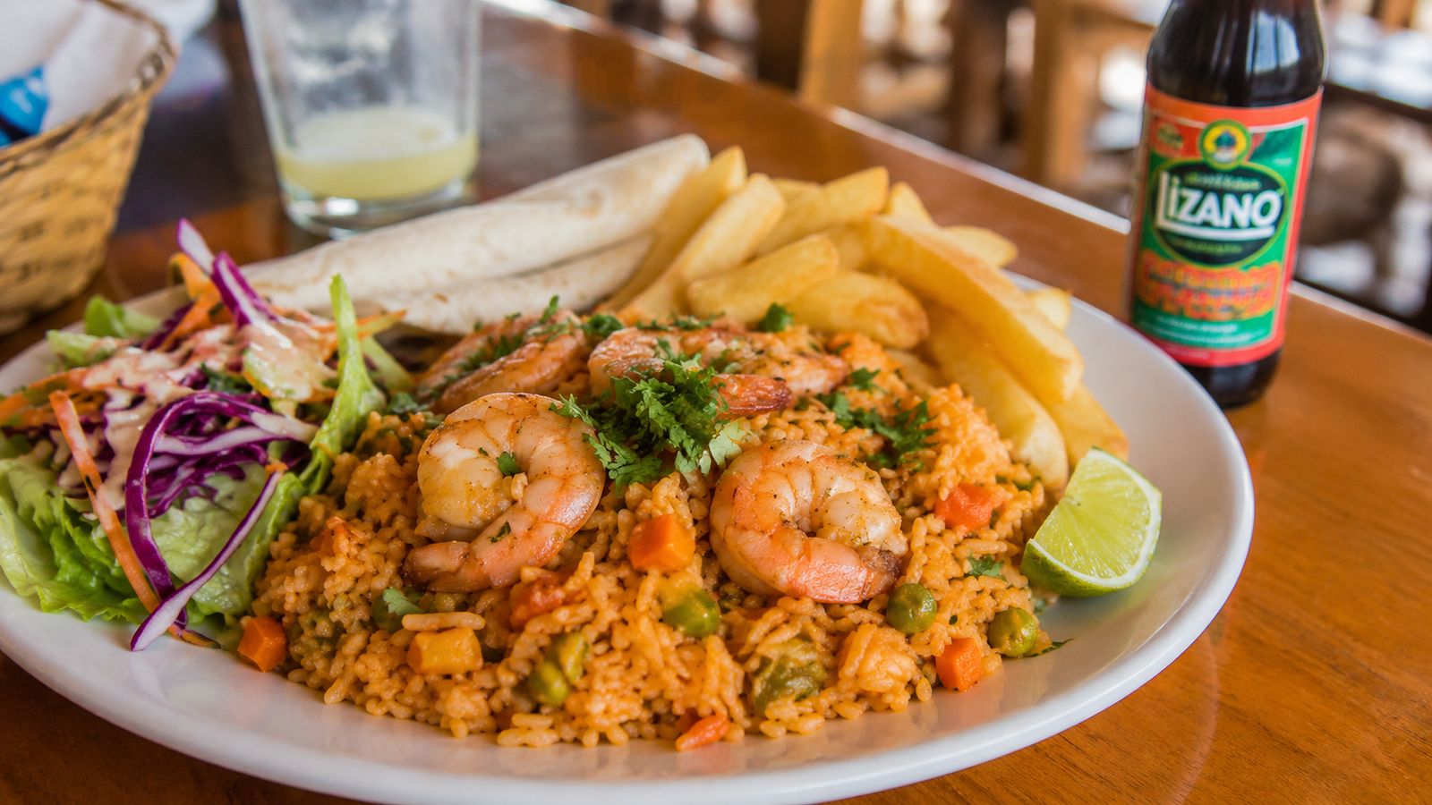Arroz con Camarones