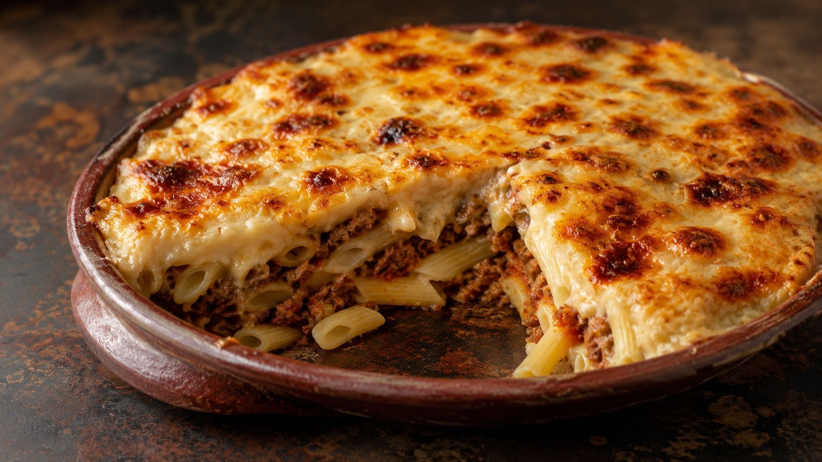 Macarona Béchamel (مكرونة بشاميل)