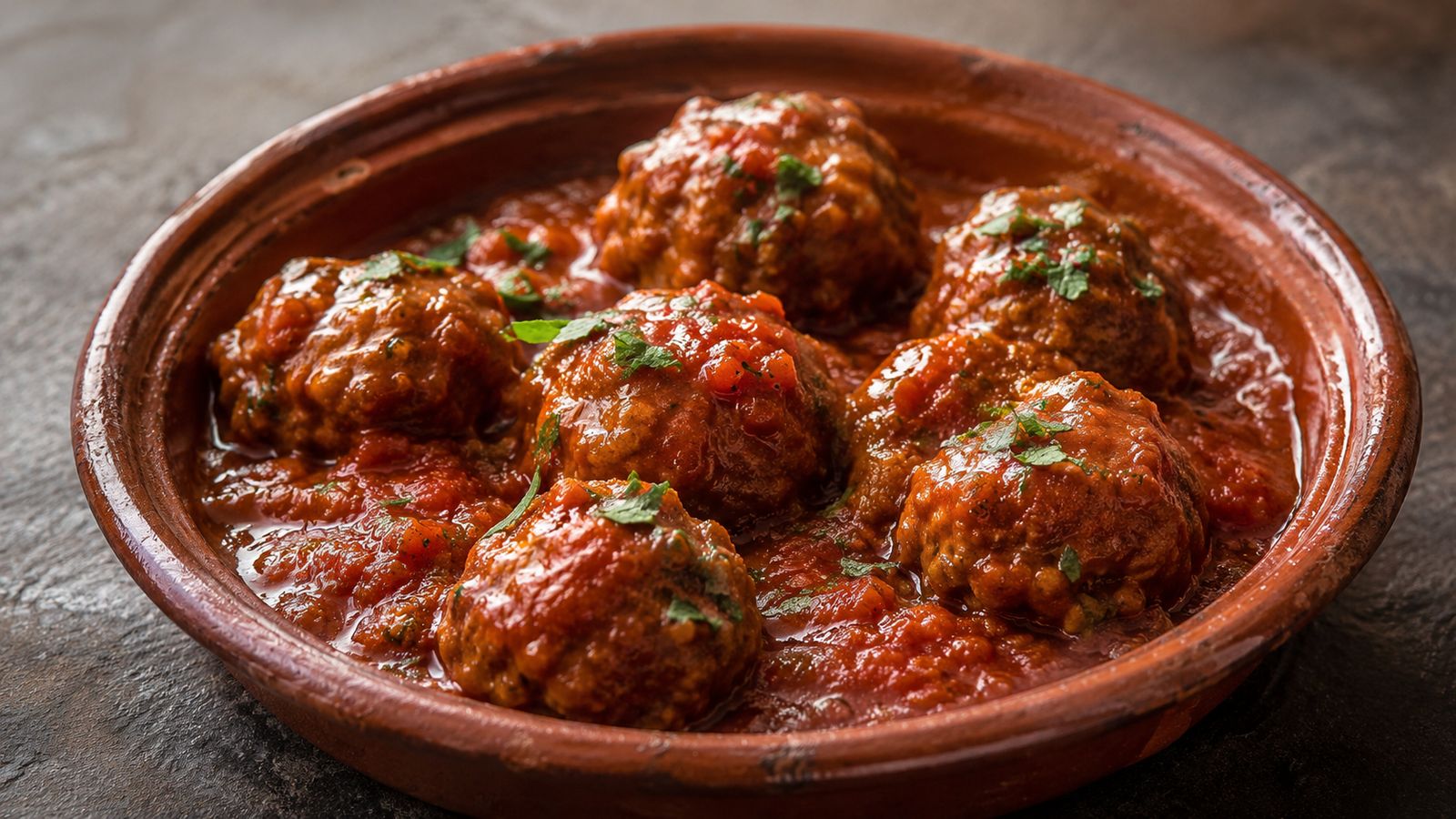 Albóndigas en salsa española