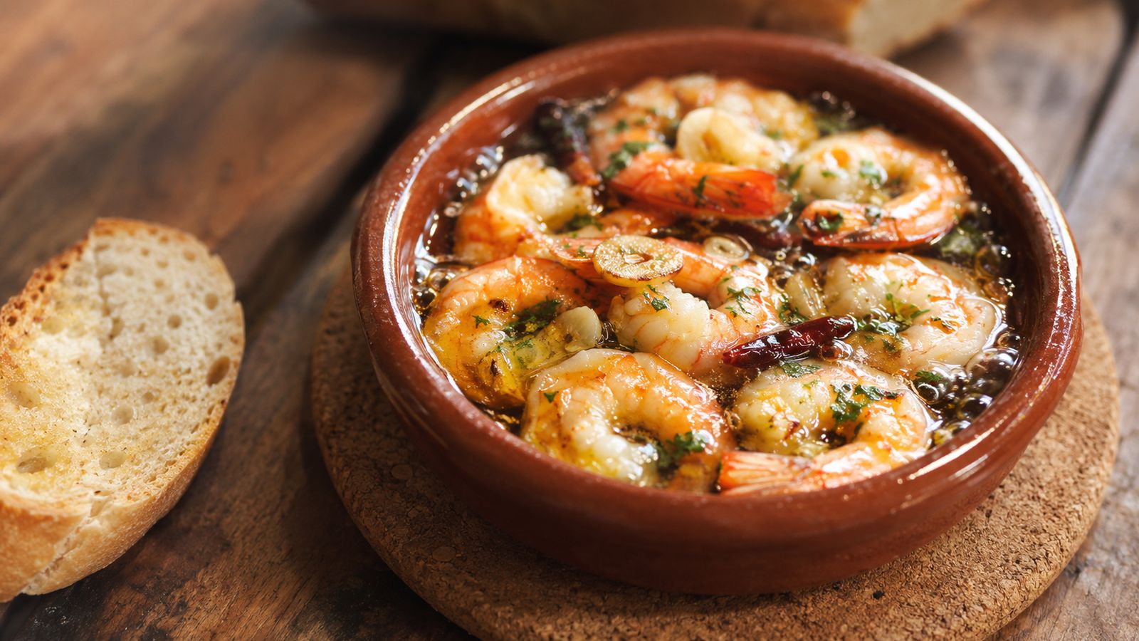 Gambas al ajillo