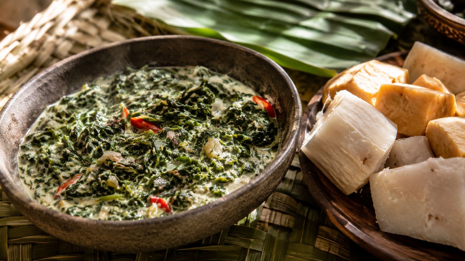 Rourou, recette traditionnelle (Fidji)