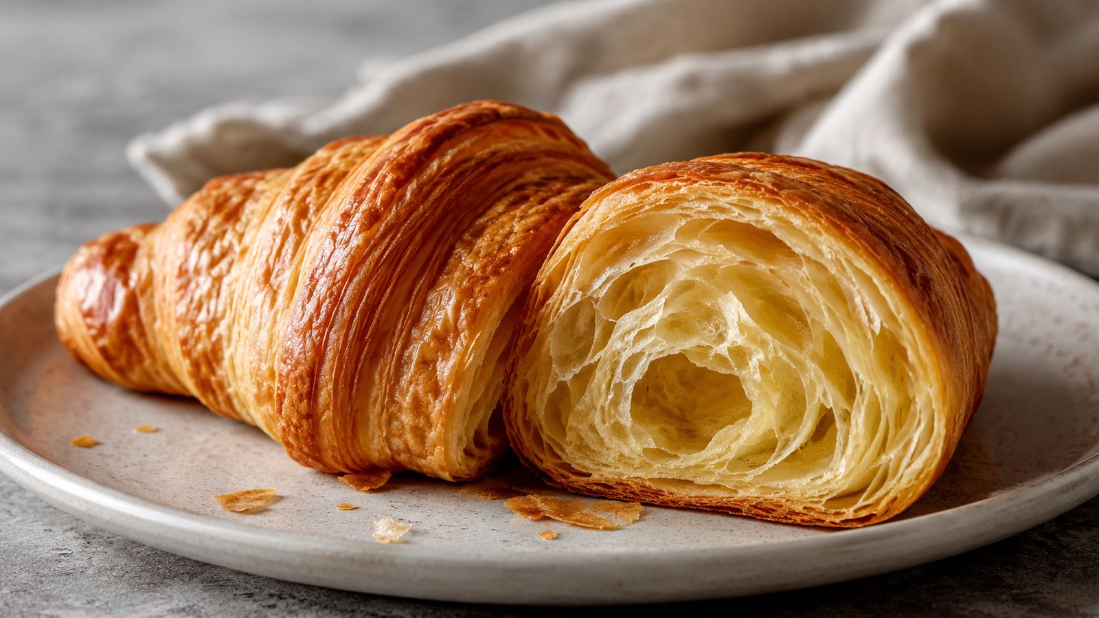 Croissant au beurre