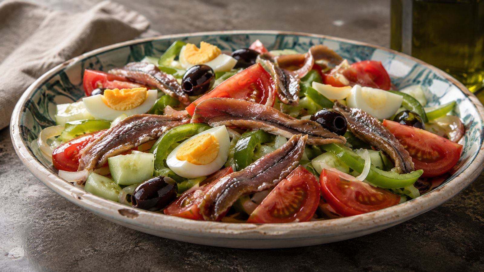 Salade Niçoise (Mérenda)