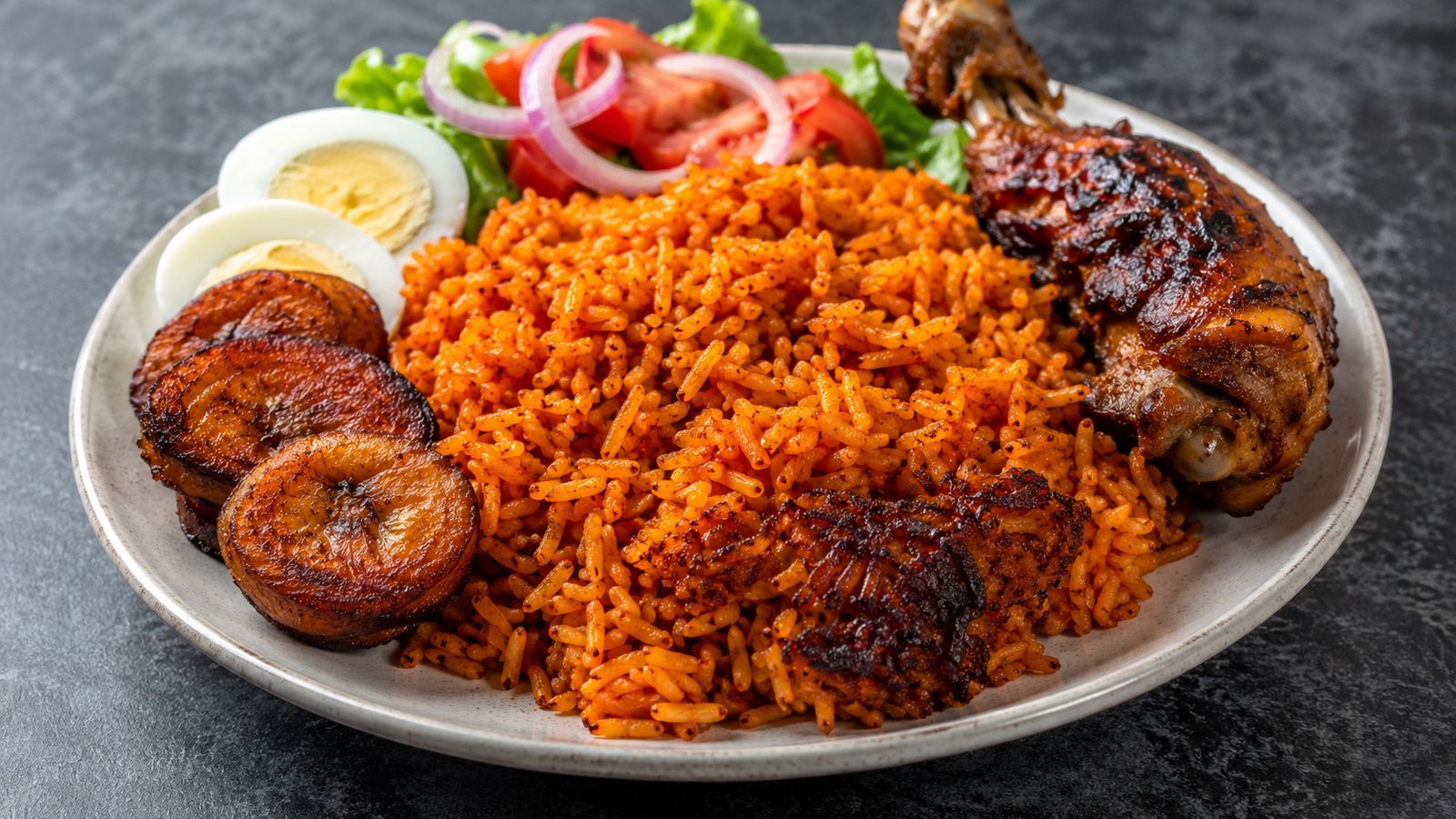 Jollof Rice ghanéen (Jasmine version)