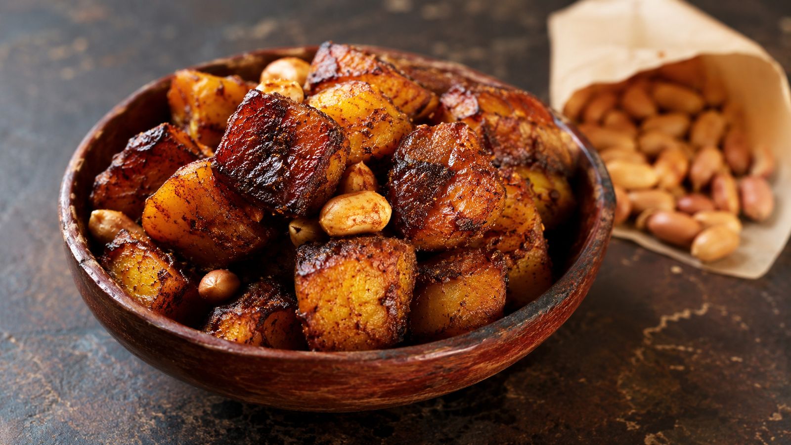 Kelewele (plantain epice frit)