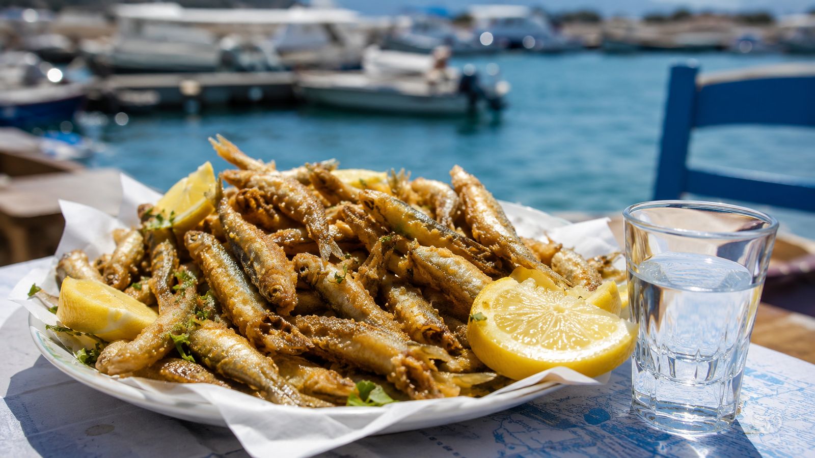 Marides tiganites (μαρίδες τηγανητές)