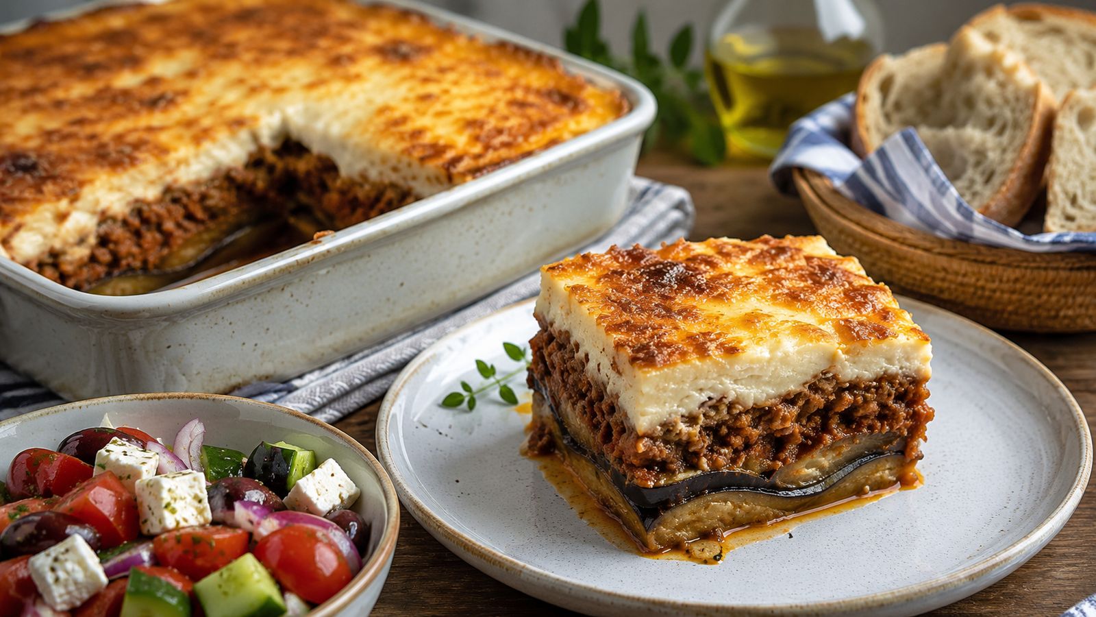 Moussaka grecque