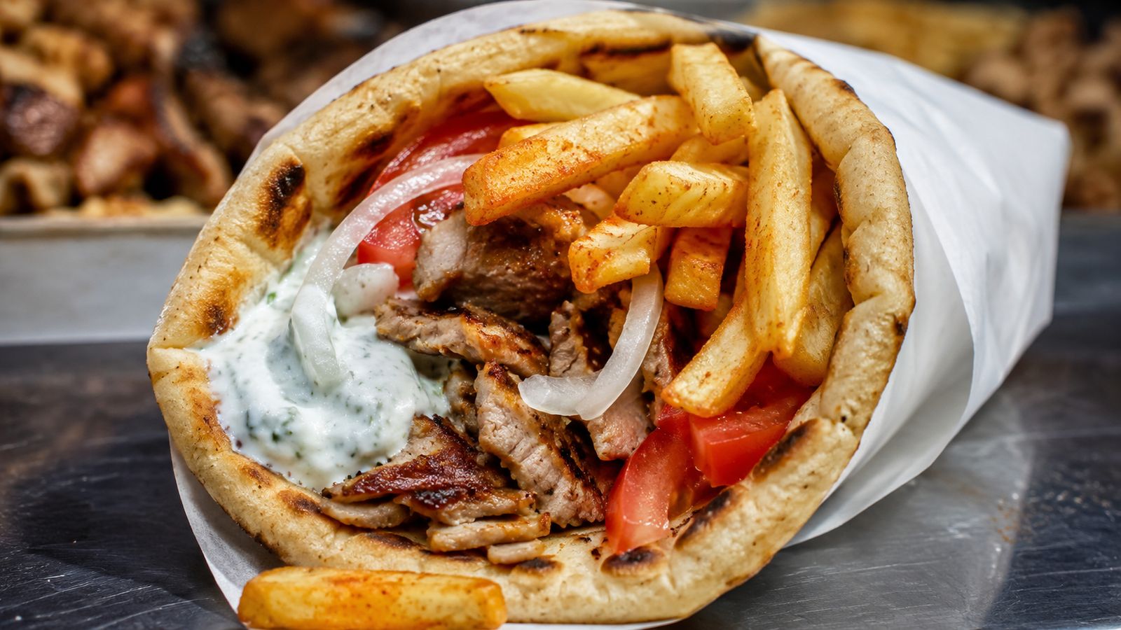 Píta Gýros (Πίτα γύρος)