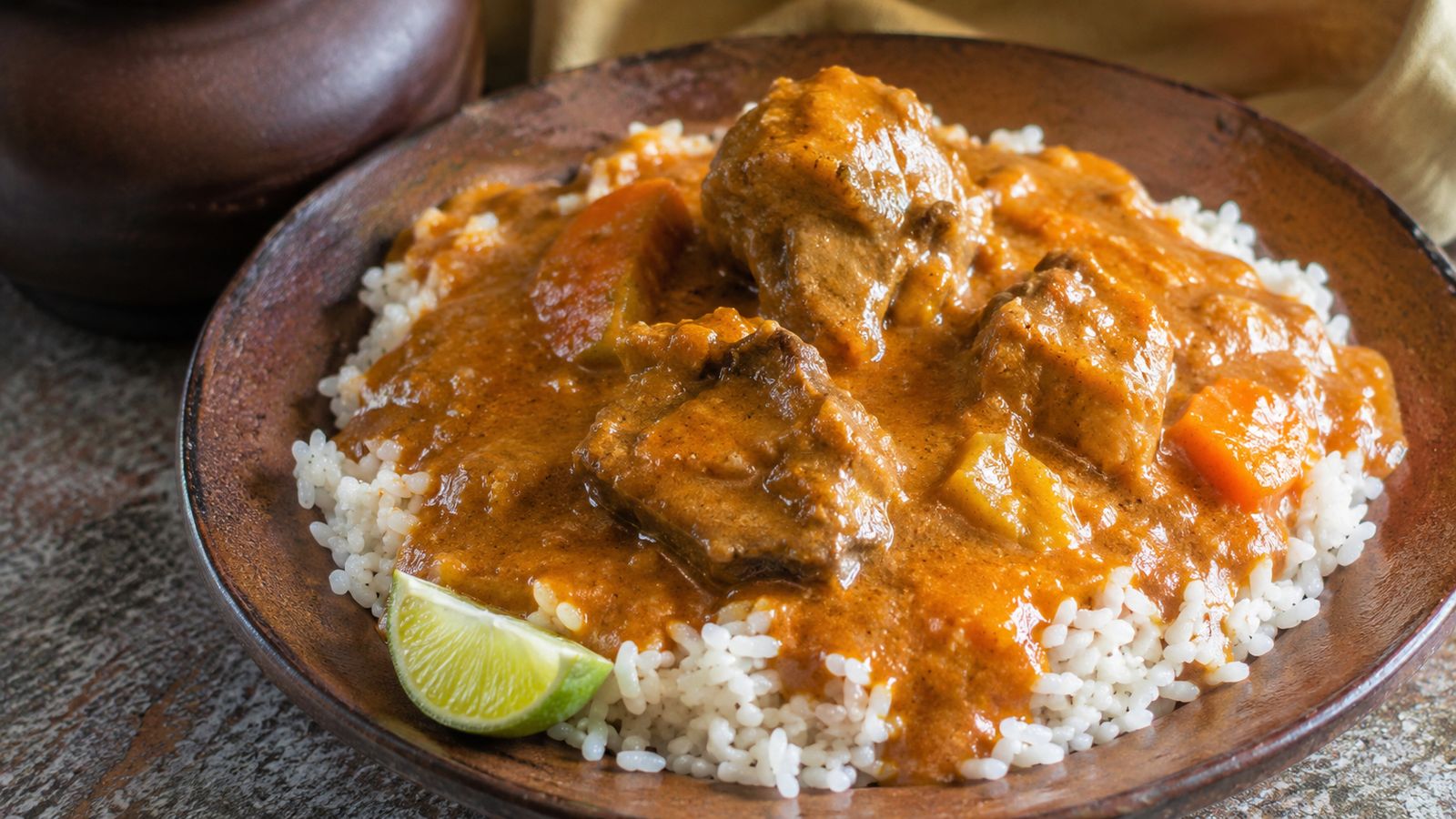 Sauce d'arachide guinéenne (mafé Conakry)