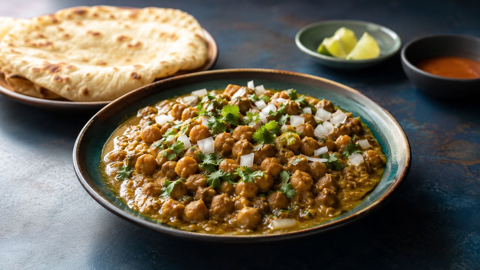 Channa (pois chiches mijotés au curry guyanien)