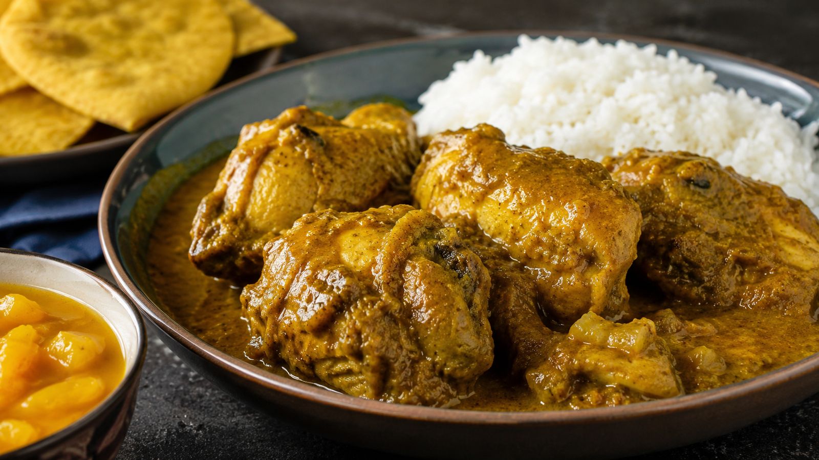 Curry chicken guyanien (poulet au curry massala)