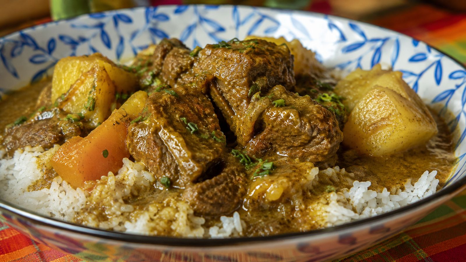 Colombo de mouton guyanais