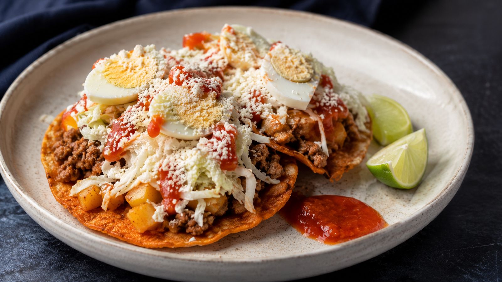 Enchiladas hondureñas