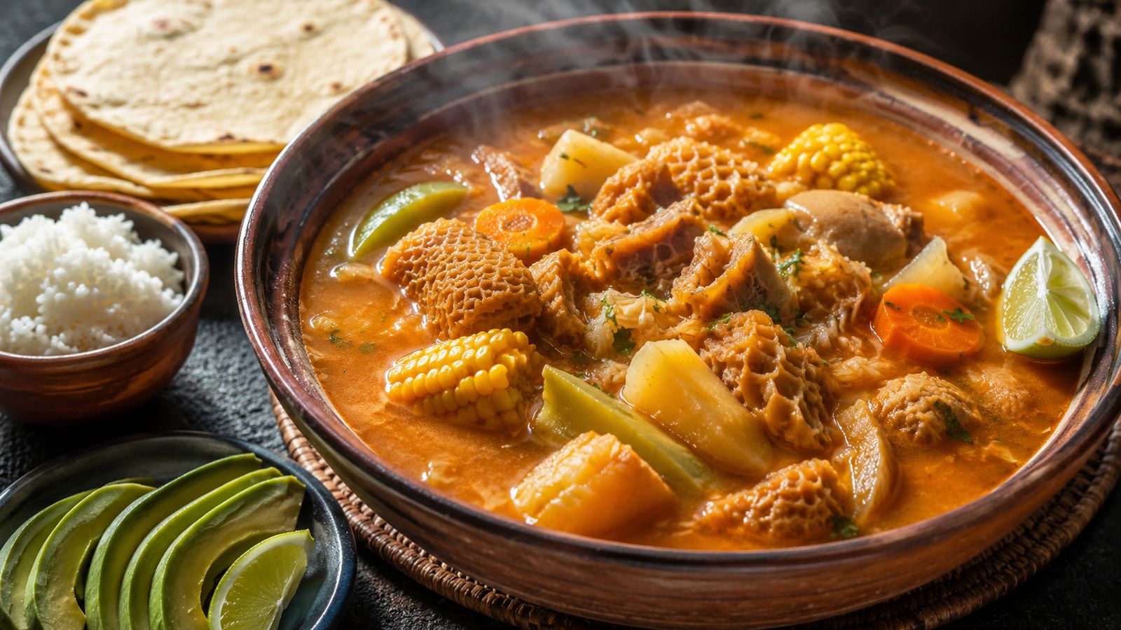 Sopa de Mondongo hondureña