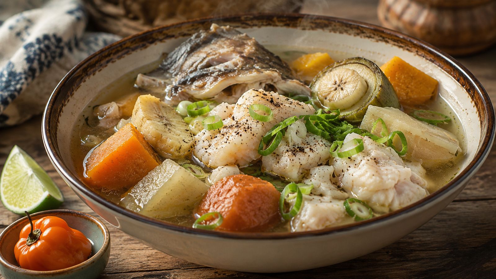Fish Tea Cayman Style