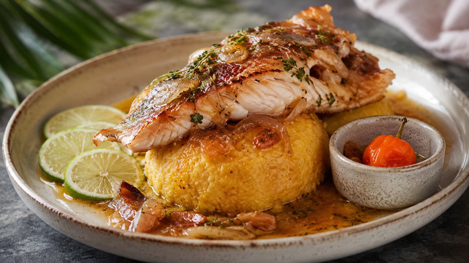 Roast Fish & Fungi