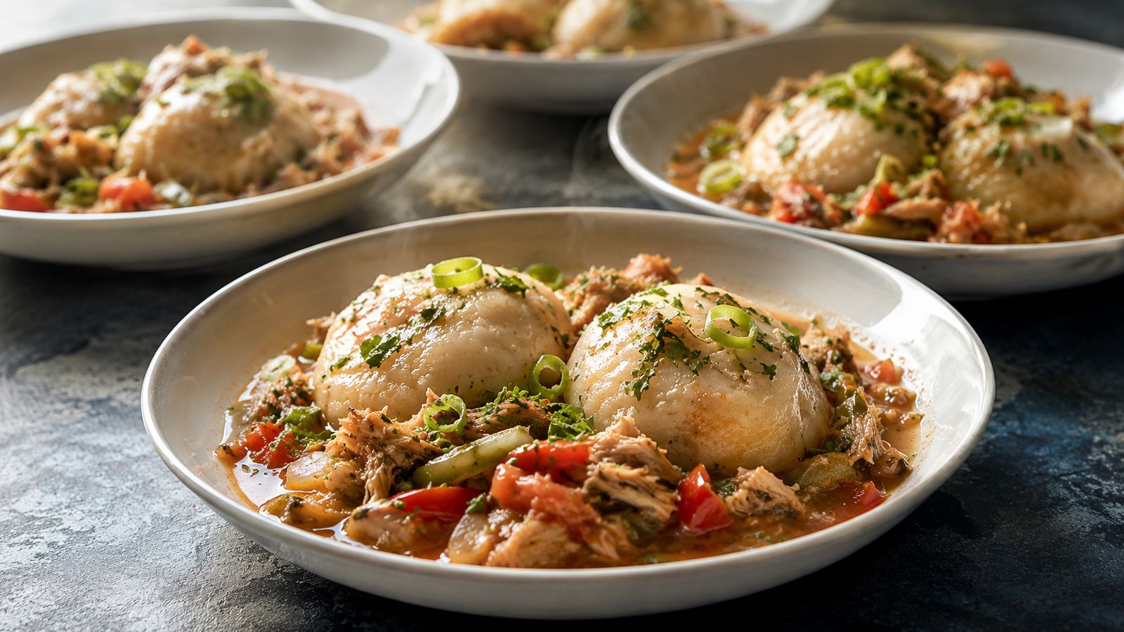 Saltfish & Dumplings