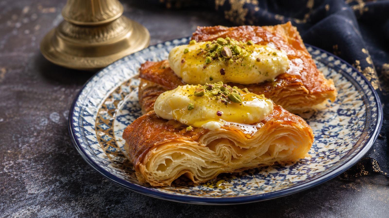 Kahi (pâte feuilletée du petit-déjeuner irakien)