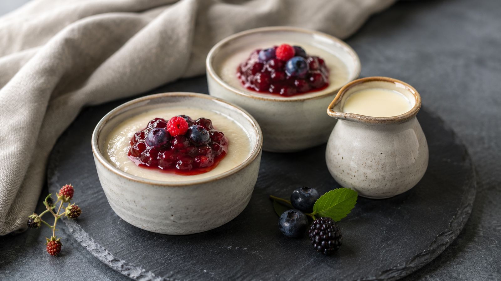 Carrageen Moss Pudding