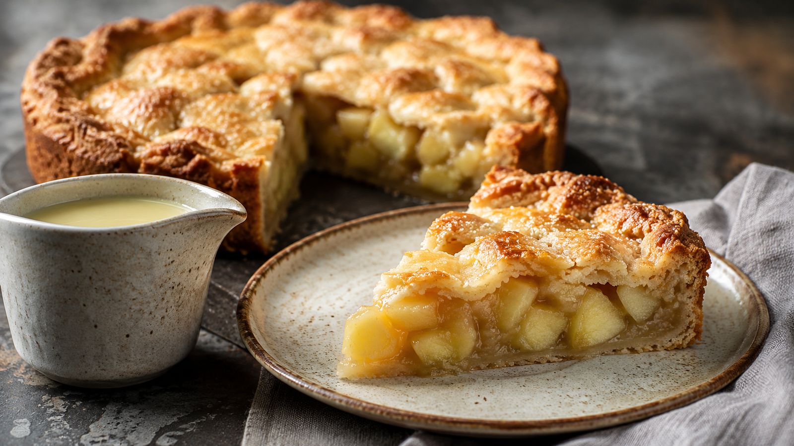 Traditional Irish Apple Tart