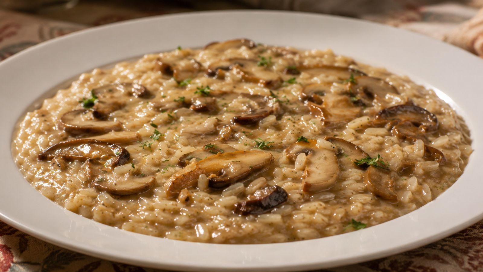 Risotto ai Funghi Porcini