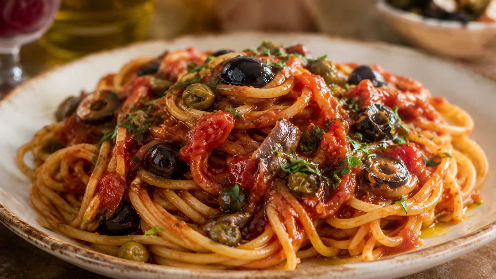 Spaghetti alla Puttanesca